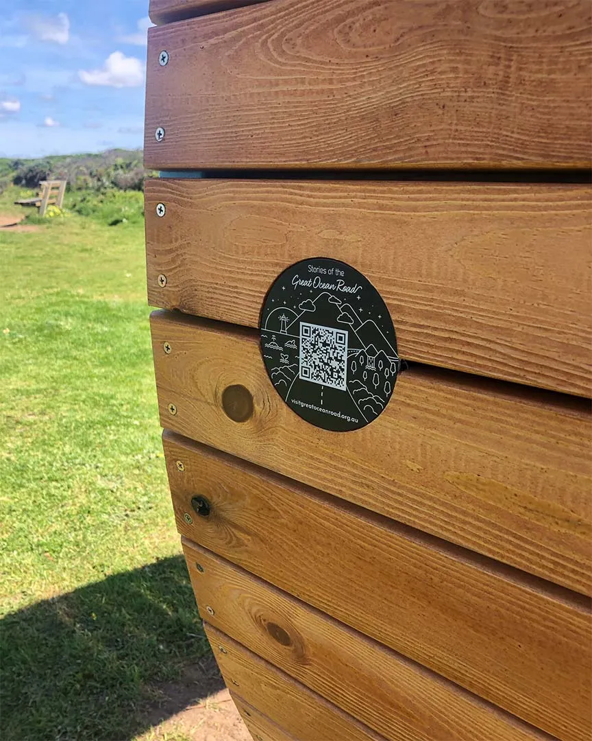 Stories of the Road - AR artwork on seat