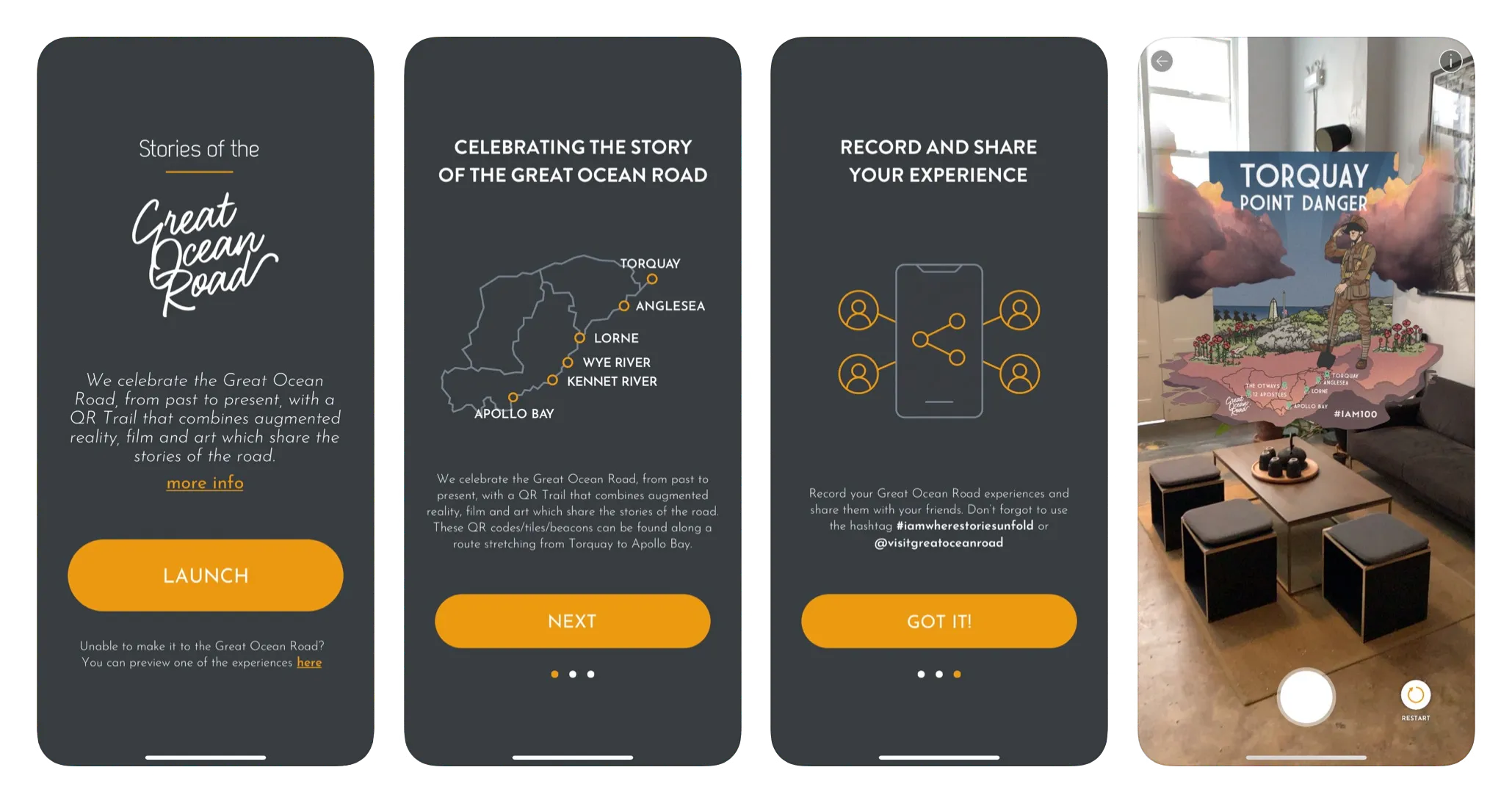 Stories of the Road - app store listing