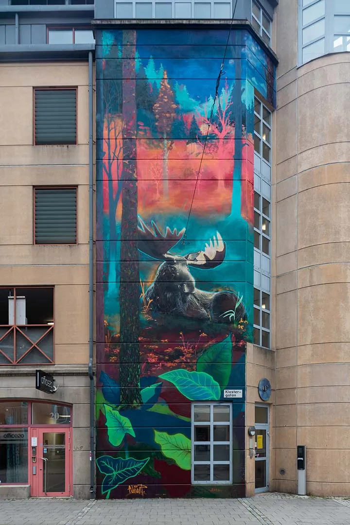 Artscape Form - mural installation